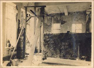 Interior renovation of the Nunnery after Japanese Occupation 1945