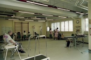 In 1993, a day care centre and a physiotherapy centre were added.