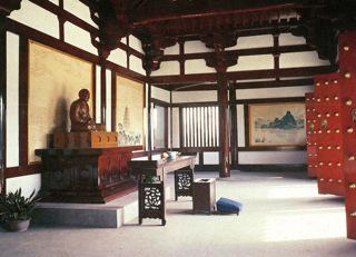 Interior of Master Jianzhen Memorial Hall