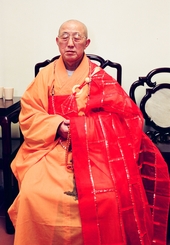 Ven. Song Chun, Abbot of Tian Ning Temple, Changzhou, Jiangsu Province